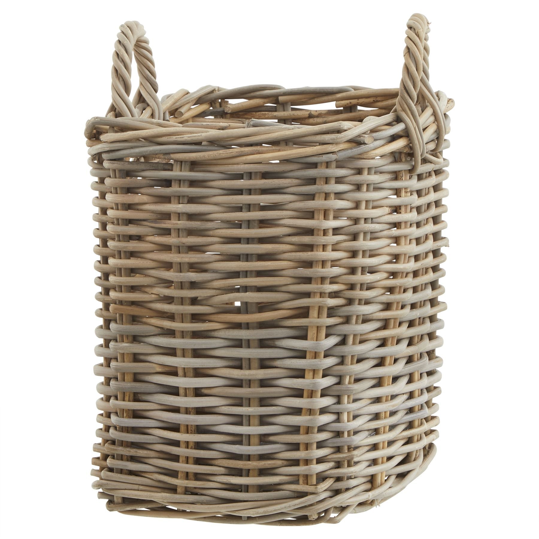 Set of 3 Kubu Rattan Square Storage Baskets - Seasons Home Interiors