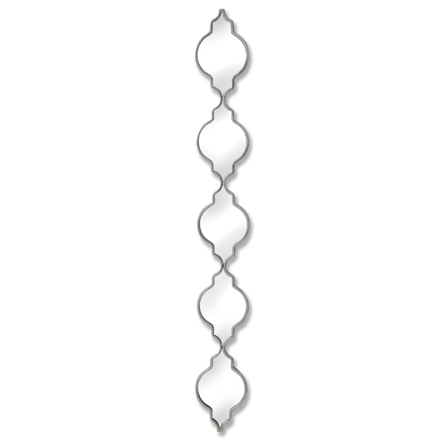 Silver Quarterfoil Decorative Hanging Mirror - Seasons Home Interiors
