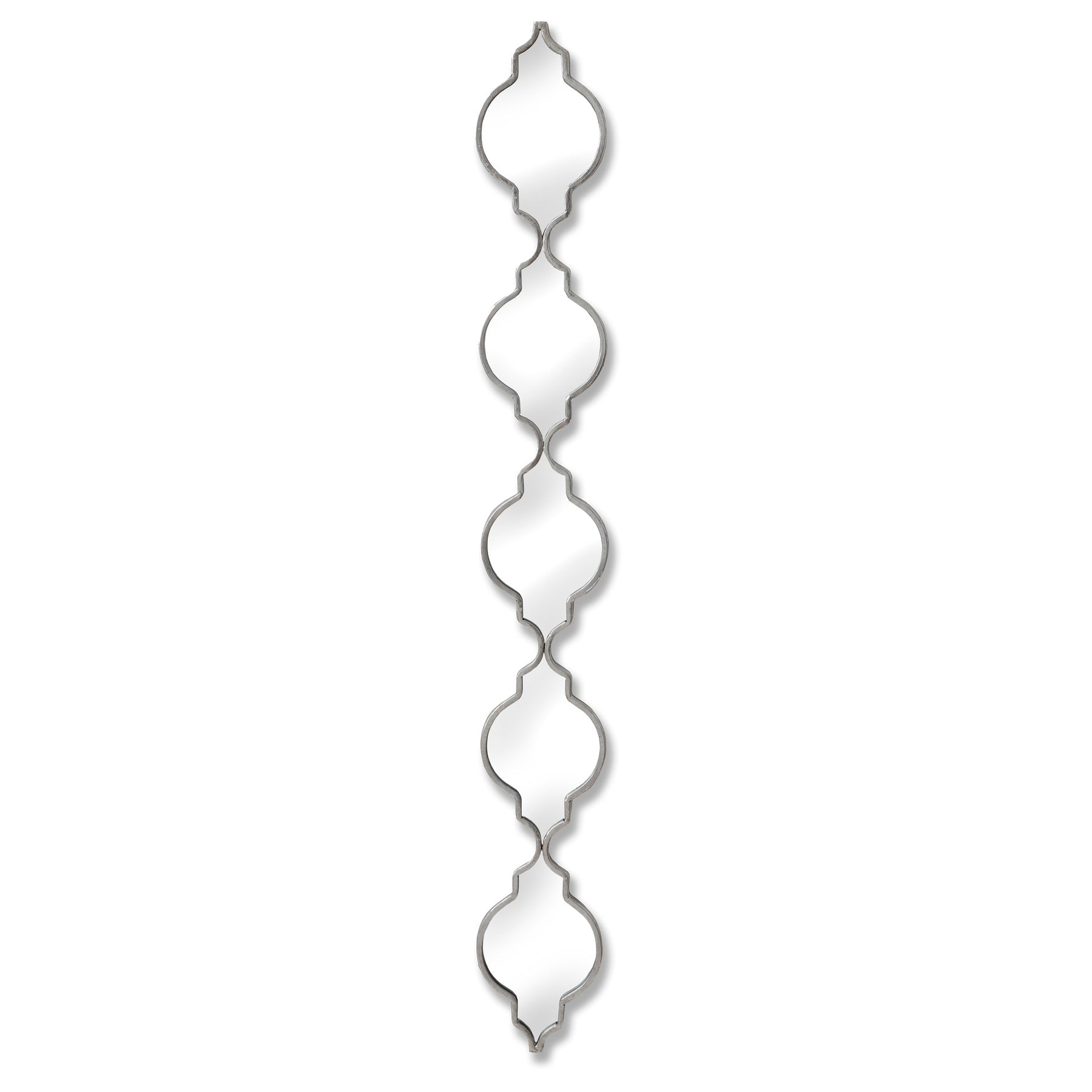 Silver Quarterfoil Decorative Hanging Mirror - Seasons Home Interiors