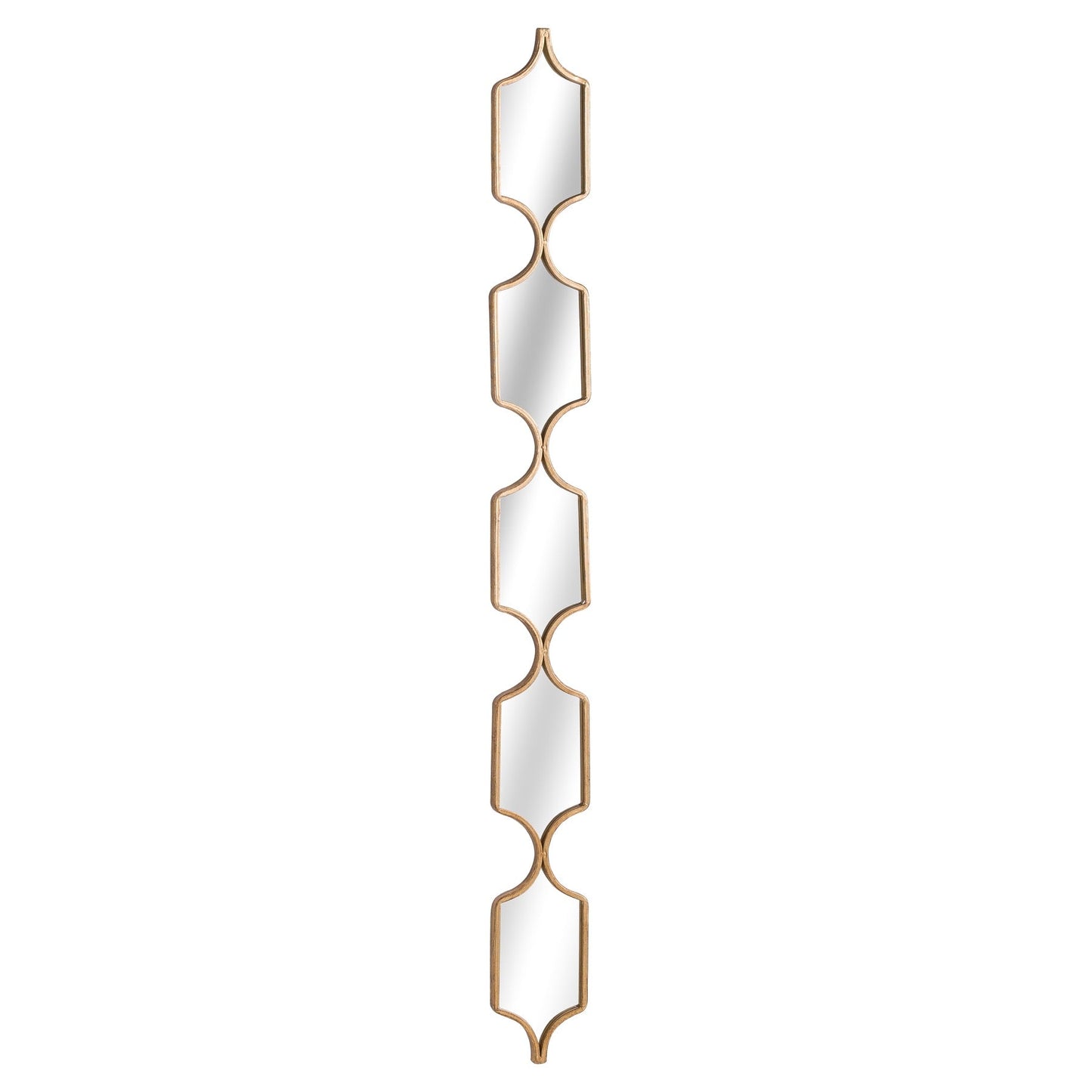Square Decorative Hanging Collage Mirror In Gold - Seasons Home Interiors