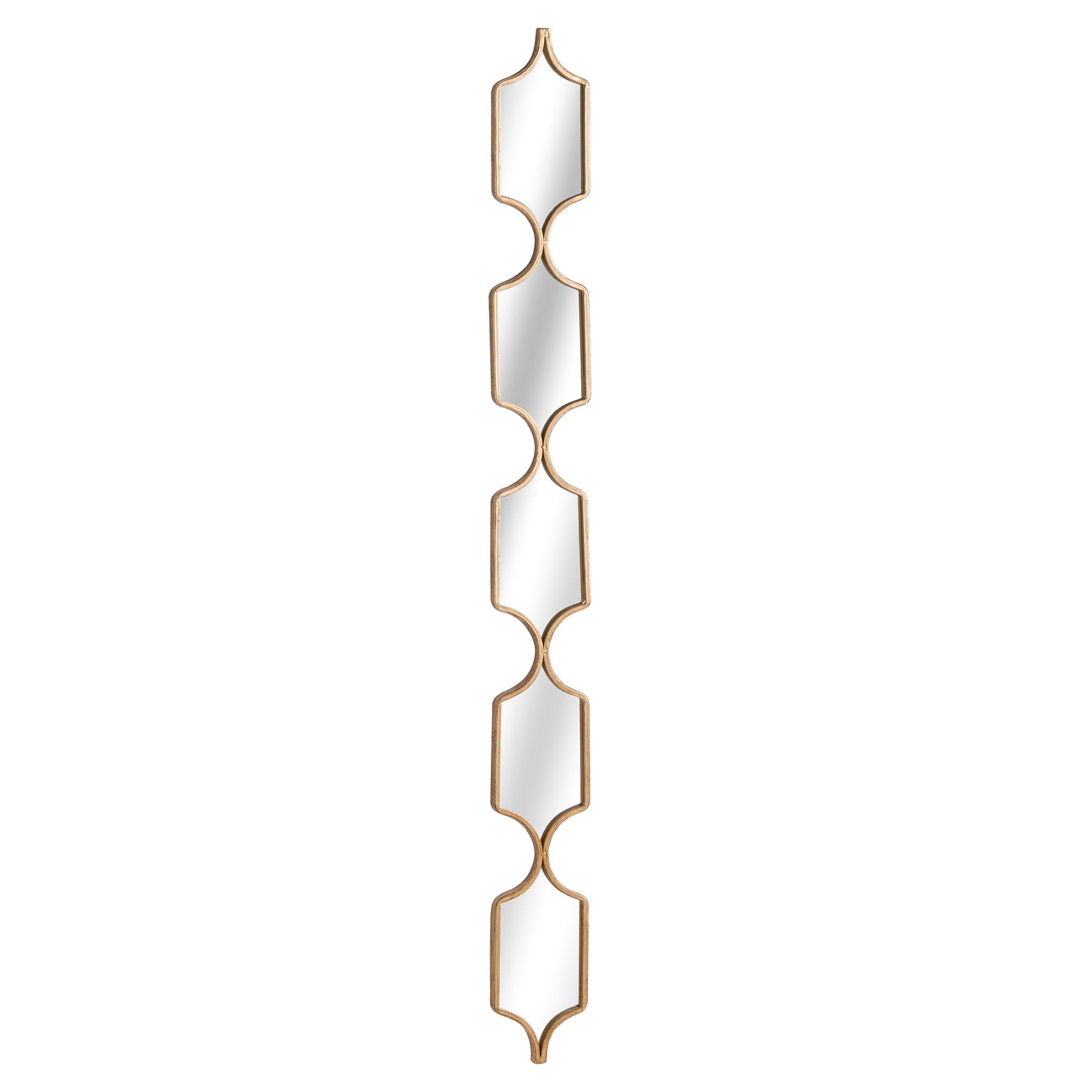 Square Decorative Hanging Collage Mirror In Gold - Seasons Home Interiors