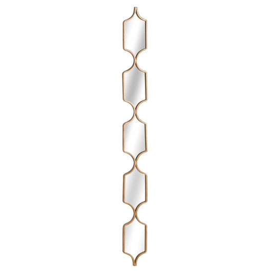 Square Decorative Hanging Collage Mirror In Gold - Seasons Home Interiors