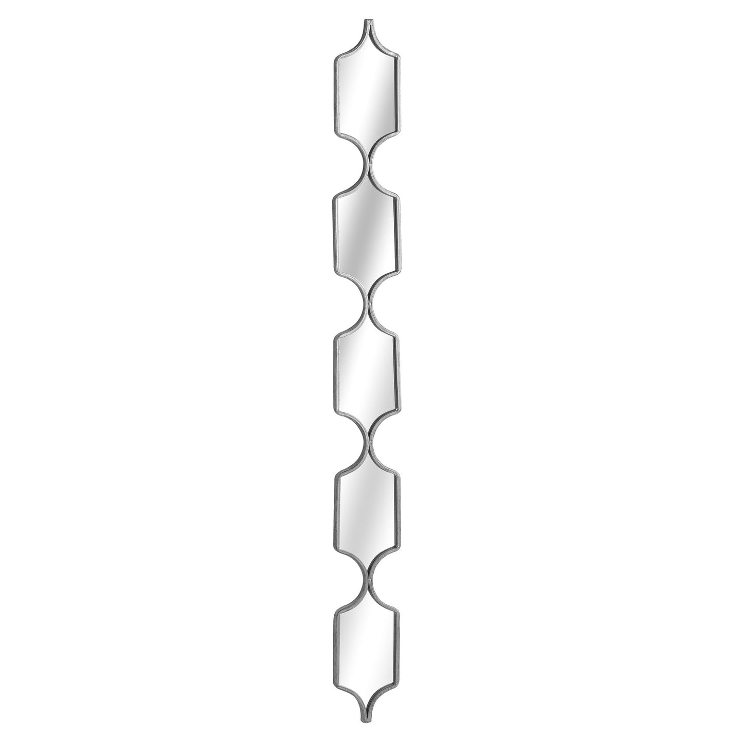 Square Decorative Hanging Collage Mirror In Silver - Seasons Home Interiors