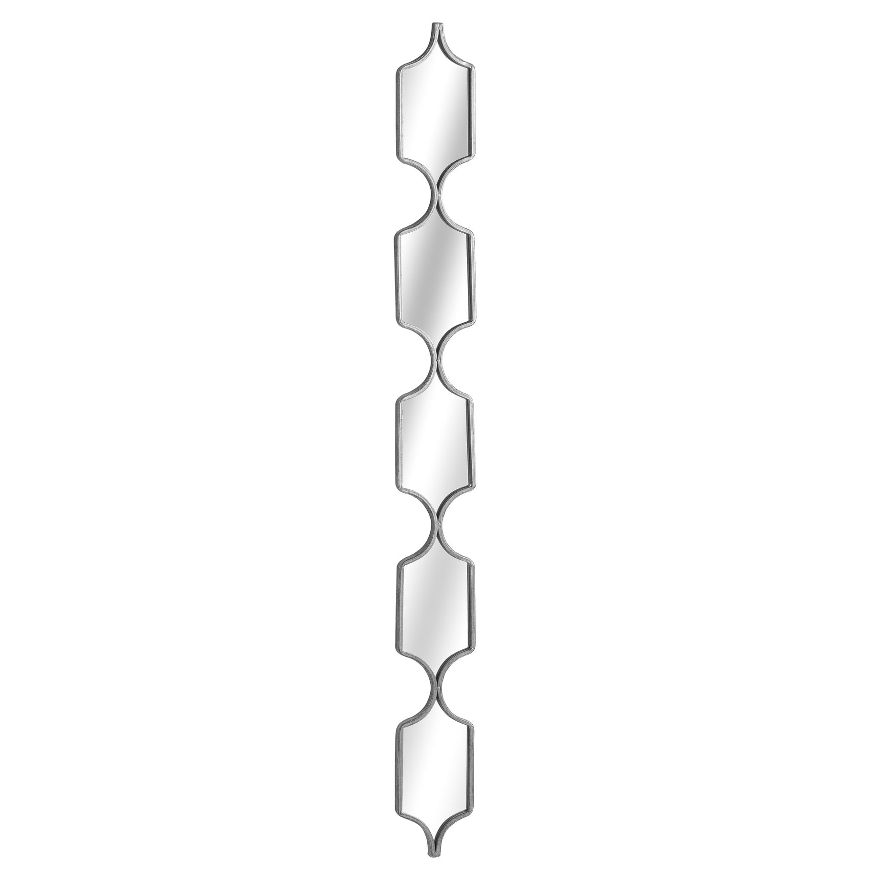 Square Decorative Hanging Collage Mirror In Silver - Seasons Home Interiors