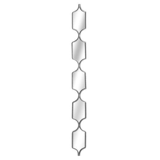 Square Decorative Hanging Collage Mirror In Silver - Seasons Home Interiors