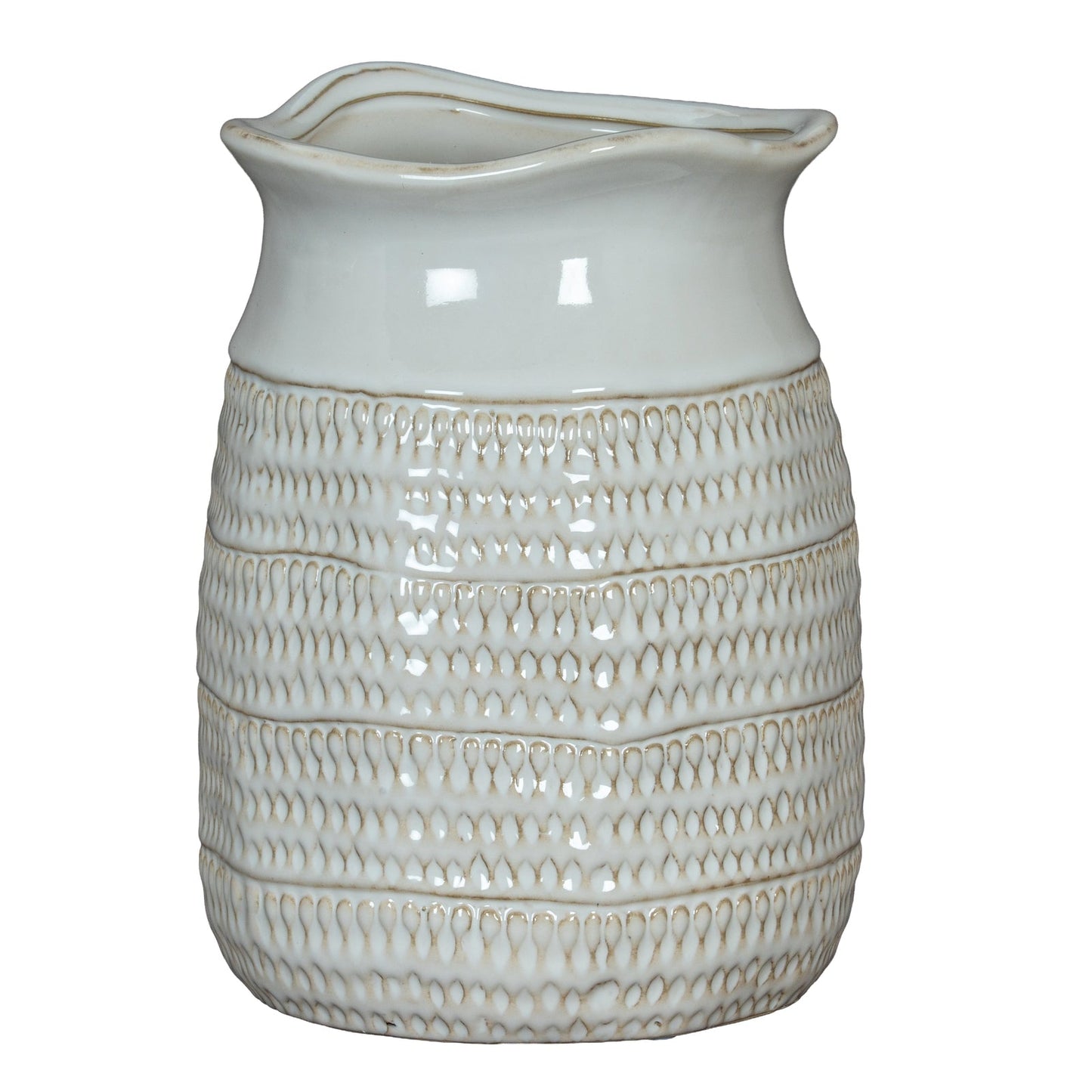 Tava Cylinder Hewn Vase - Seasons Home Interiors
