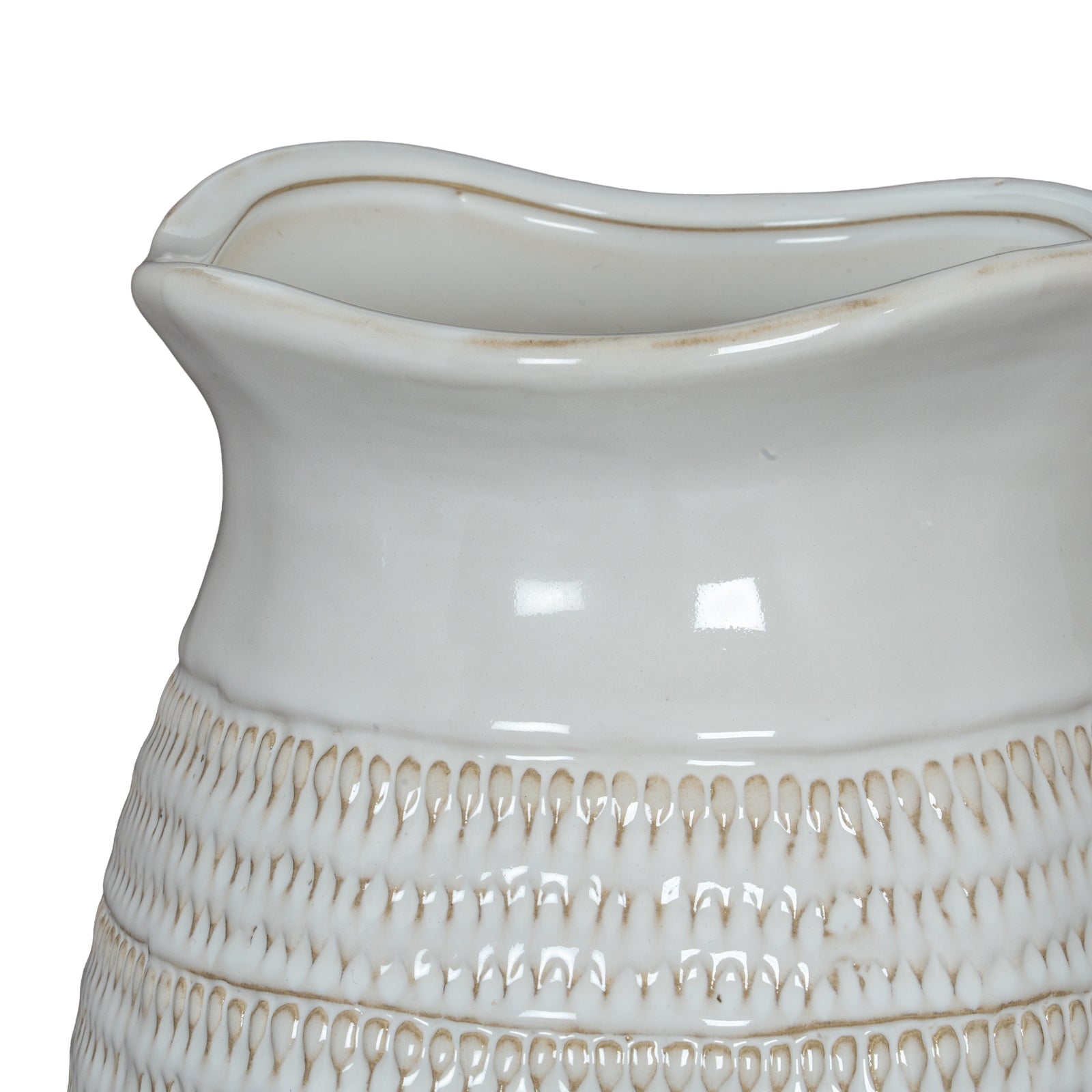 Tava Medium Hewn Vase - Seasons Home Interiors