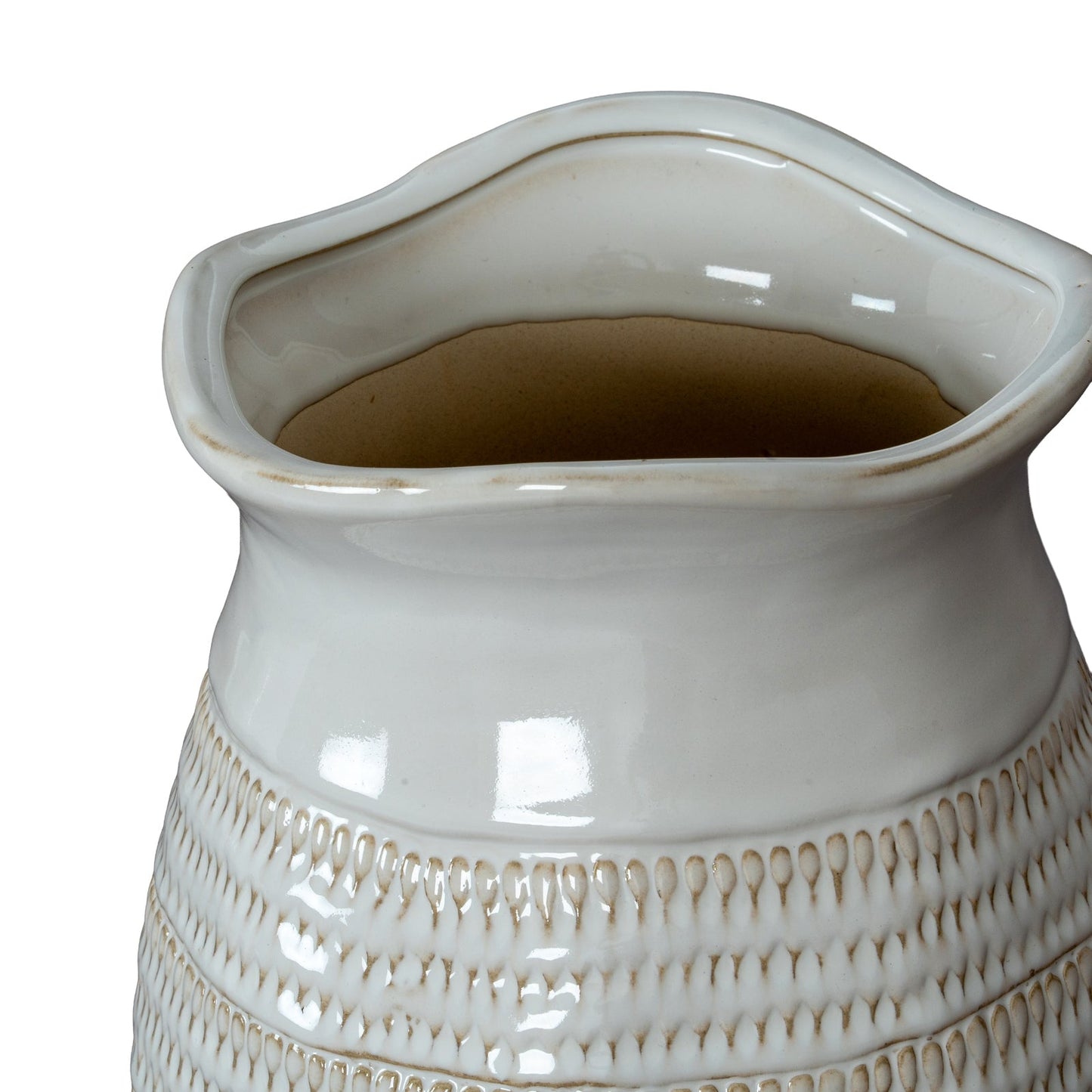 Tava Medium Hewn Vase - Seasons Home Interiors