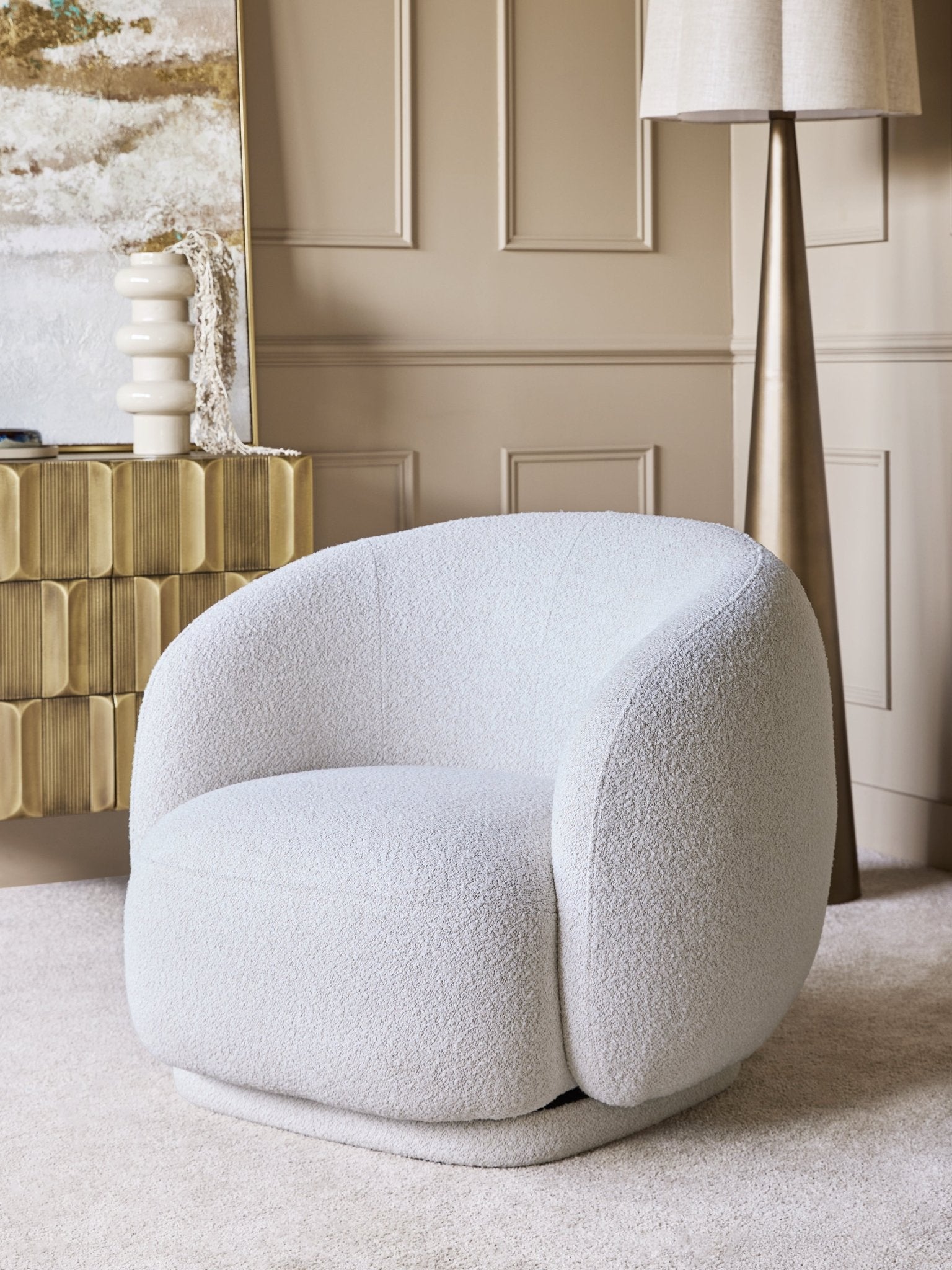 Truro Swivel Chair - Seasons Home Interiors