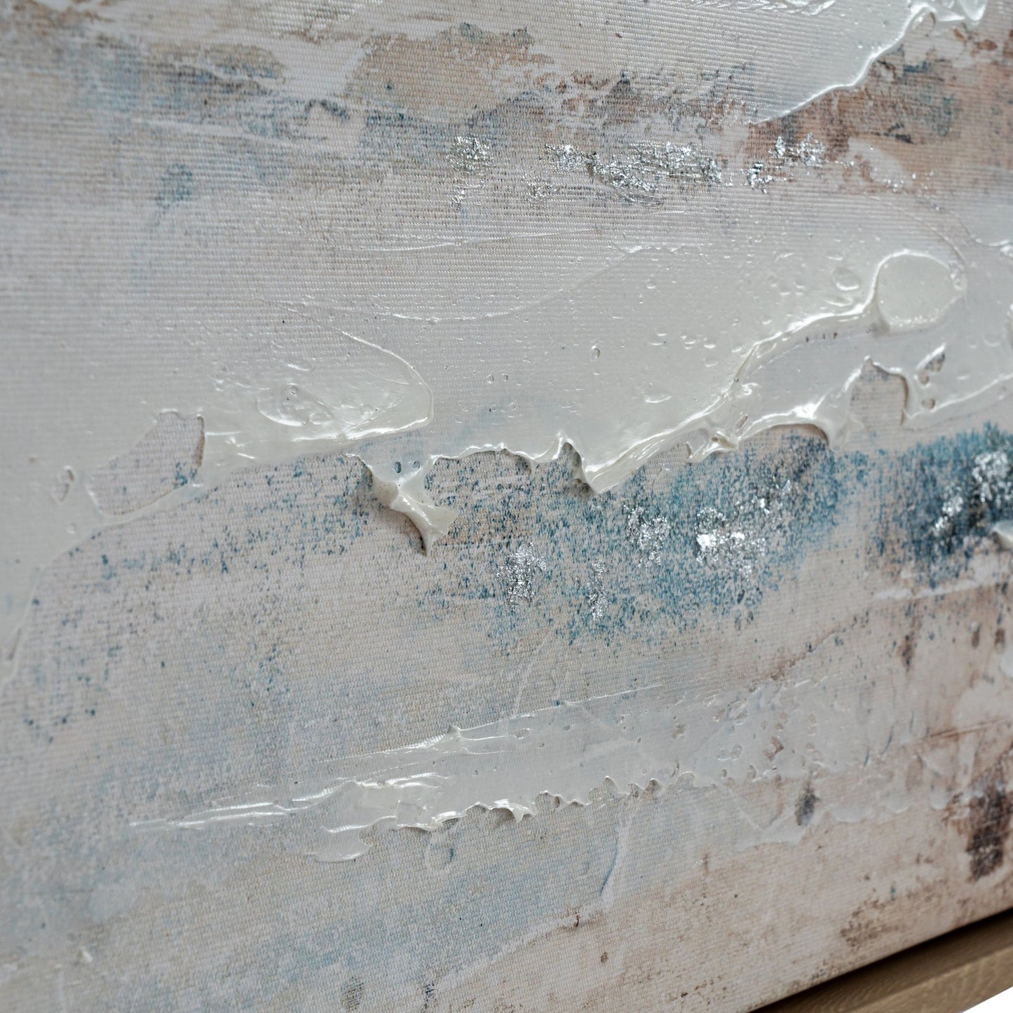 Veydra Hand Painted Canvas In Frame - Seasons Home Interiors