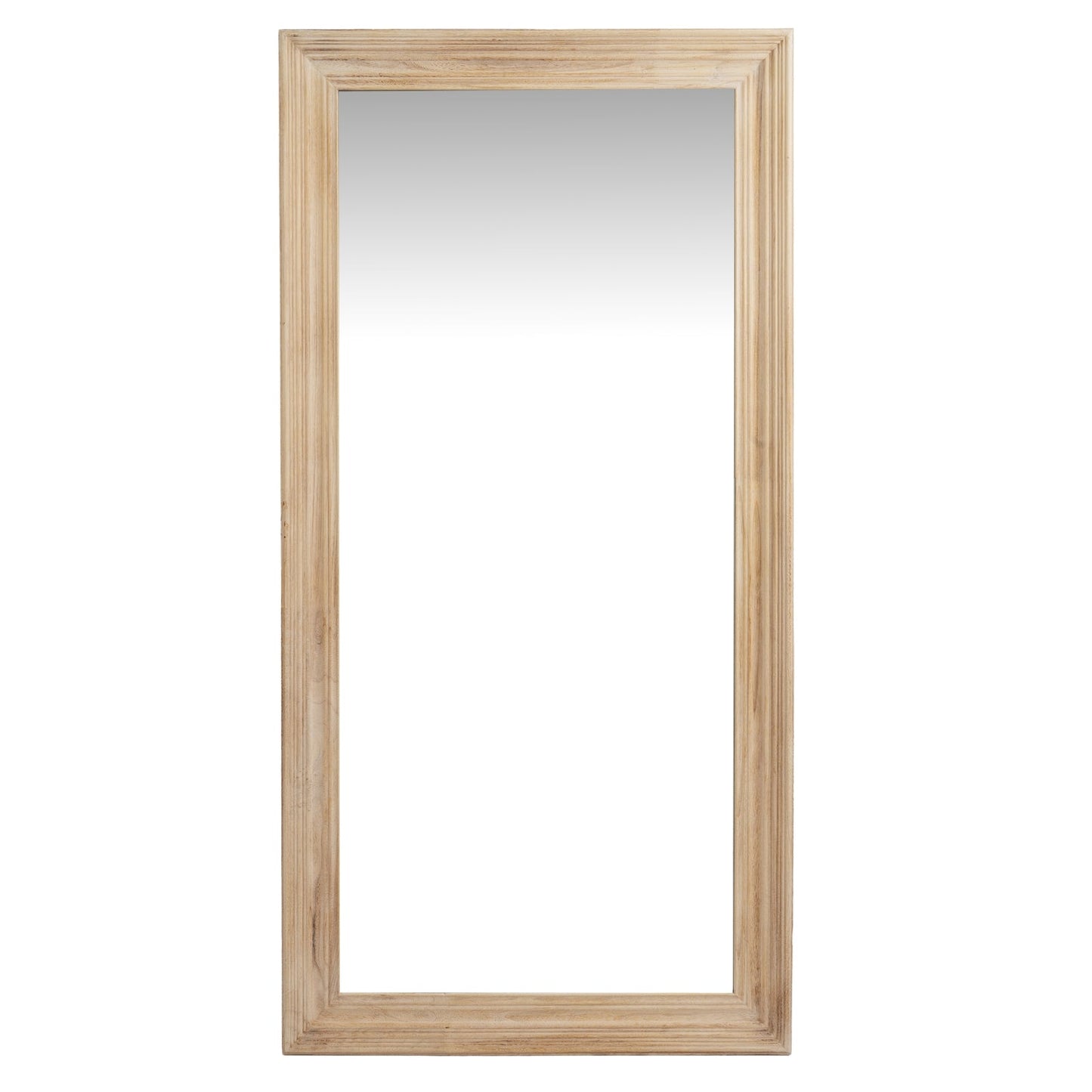 Washed Wood Framed Mirror - Seasons Home Interiors